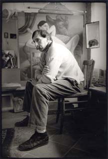 alan feltus in his studio