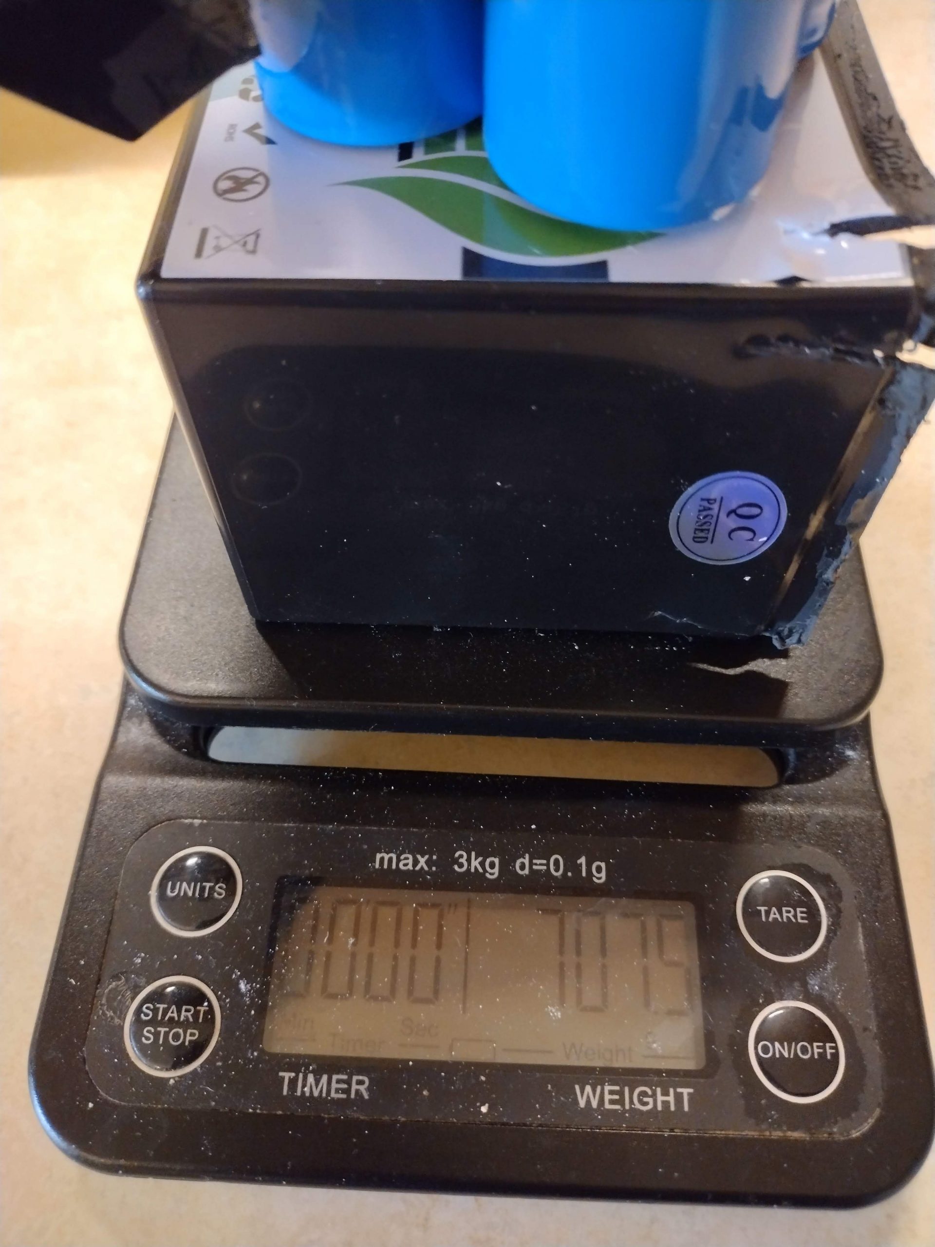 Smart Weigh Digital Pro Pocket Scale with Back-Lit LCD Display, Tare, Hold  and PCS Features, 2000 x 0.1g : : Office Products